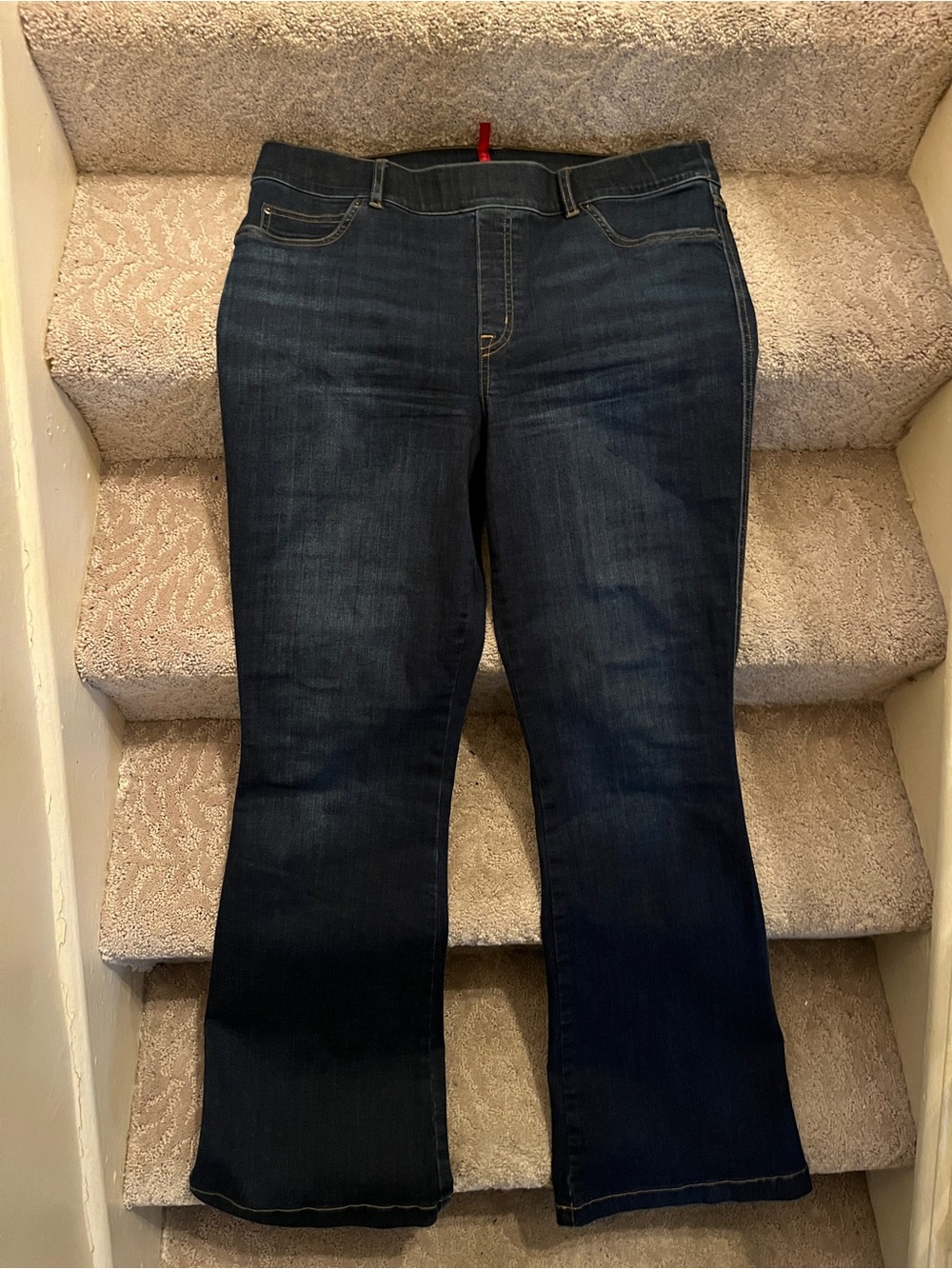 Women’s Dark Wash Stretch Bootcut Jeans - Spanx